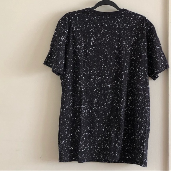 Space Jam Speckled Black T-shirt Size Large - Picture 6 of 6